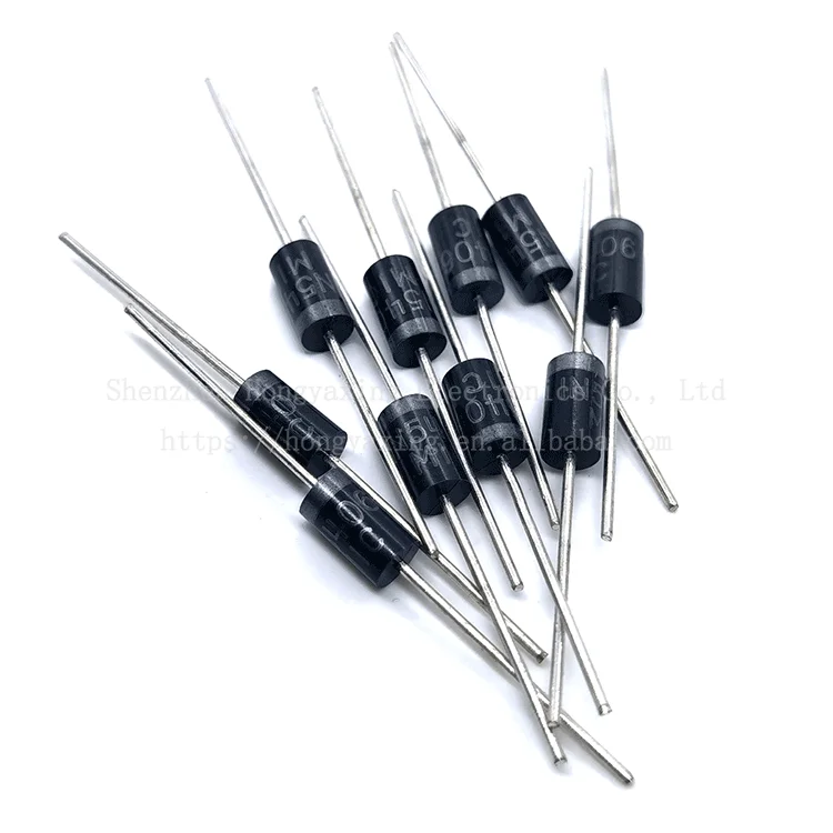 DIP diode 1N5406 fast recovery high-power rectifier diode IN5406 3A/600V direct plug DO-27 bulk tape