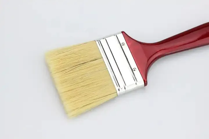 Performance tool pure bristle high quality Paint Brushes with treated wood Handle