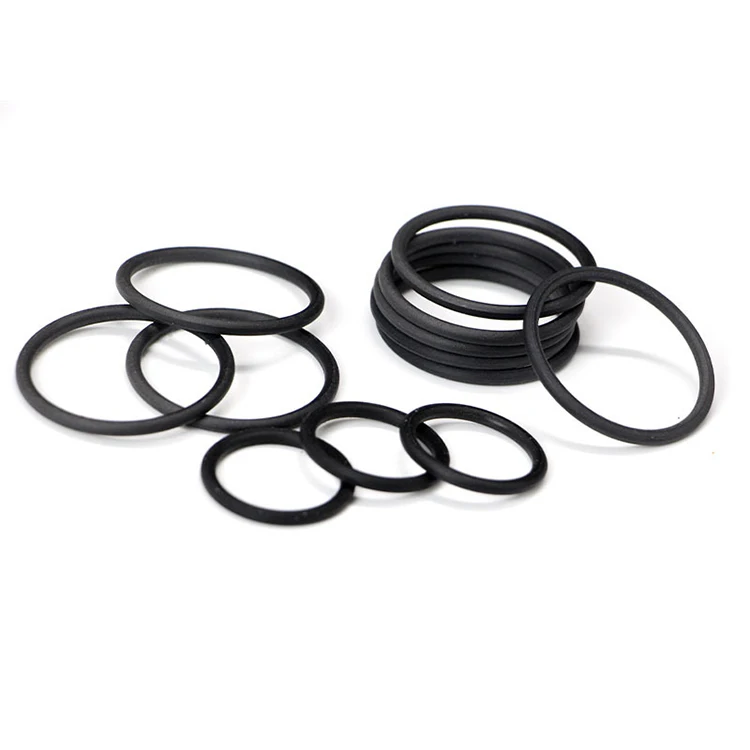 low MOQ mixed graphite filled black ptfe gasket sheet raw material machine processing sealing ring ptfe washer oring
