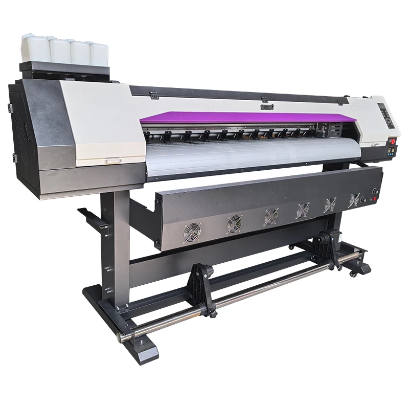Large format printer 1.6m 1.8m  poster vinyl sticker wallpaper printing machine eco-solvent printers