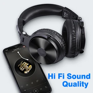 Oneodio Foldable Over Ear Headphones Super Bass Wired Wireless Headset 5.0 With Extended Microphone Music