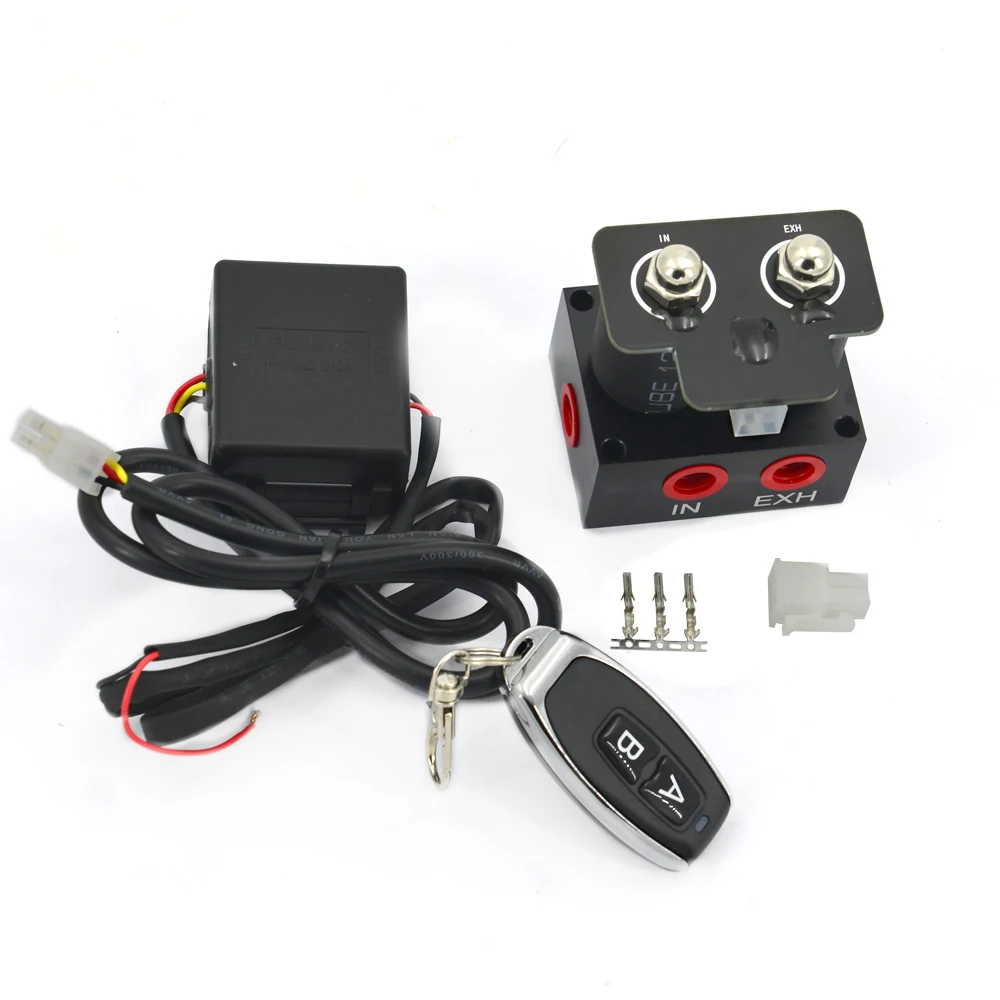 200PSI Solenoid Valve Air Ride Suspension Manifold Valve Double Solenoid Valve Set With Wireless Remote Control For Motorcycle