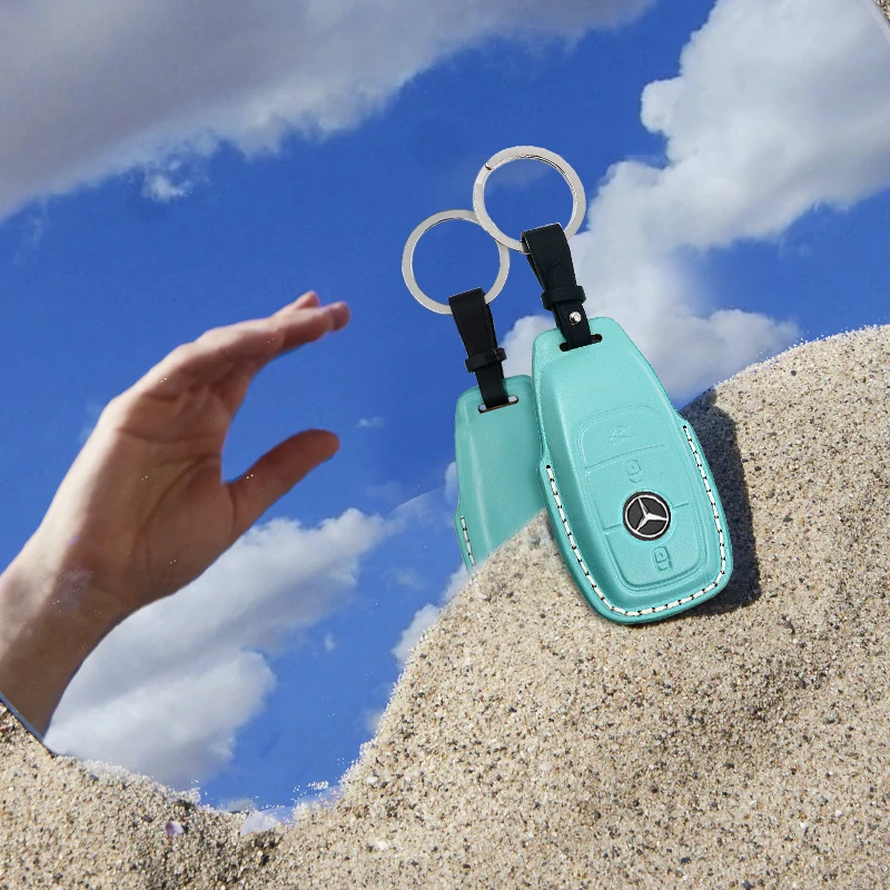 factory custom car key protection case for mercedes benz car key case