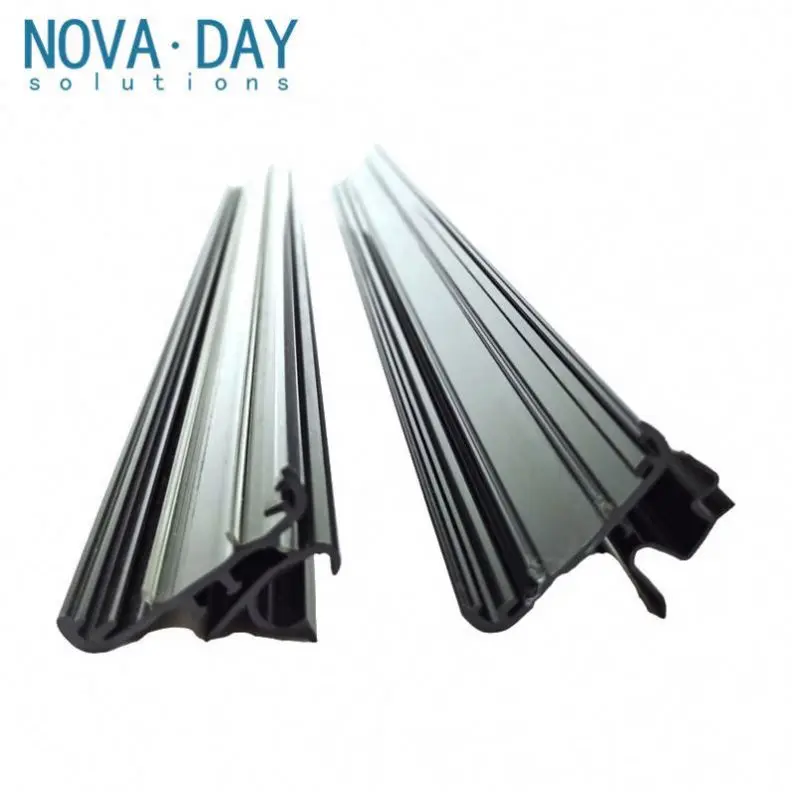 Novaday Supermarket Shelves Racks Plastic Label Holder Pvc Clear Display Racks Esl Electronic Shelf Label