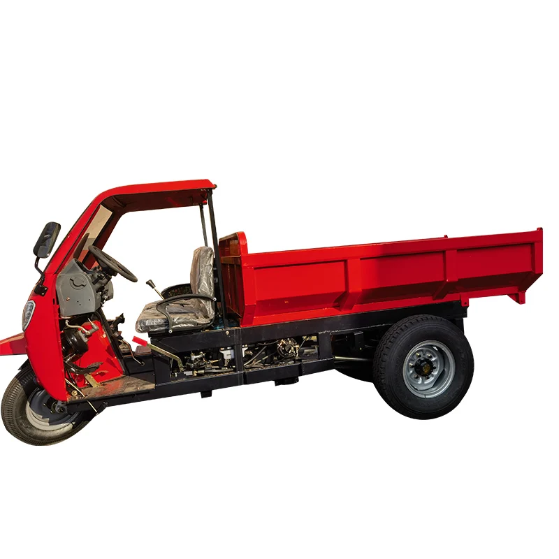 Bob-Lift 2 Ton Hydraulic Drive Agricultural Tricycle Diesel Motorcycle For Sale