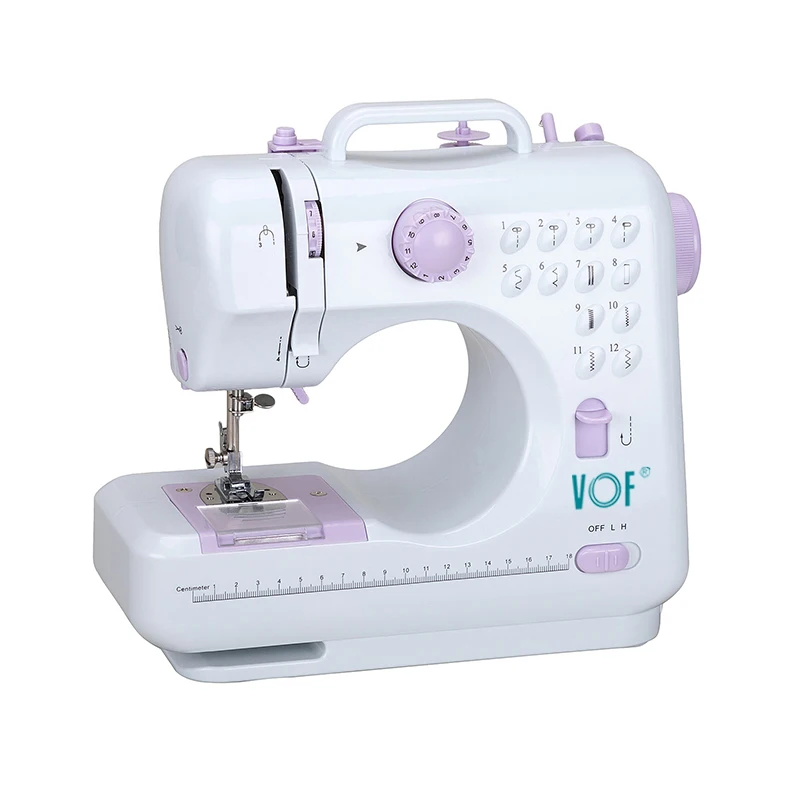 Guangzhou Manufacturer FHSM-505 Electric Mini Overlock Household Multifunction Sewing Machine