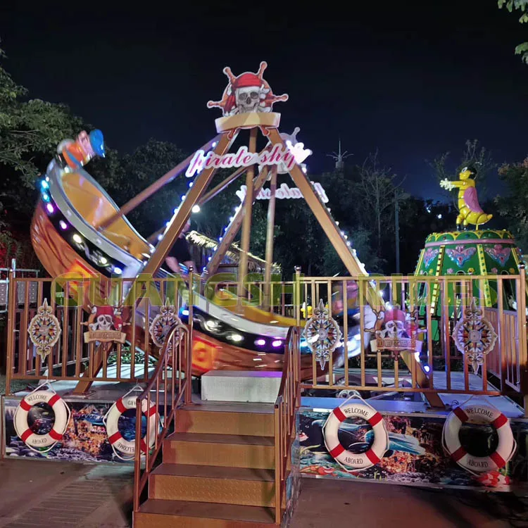 New Carnival Games Entertainment Rides Small Pirate Boat for Sale