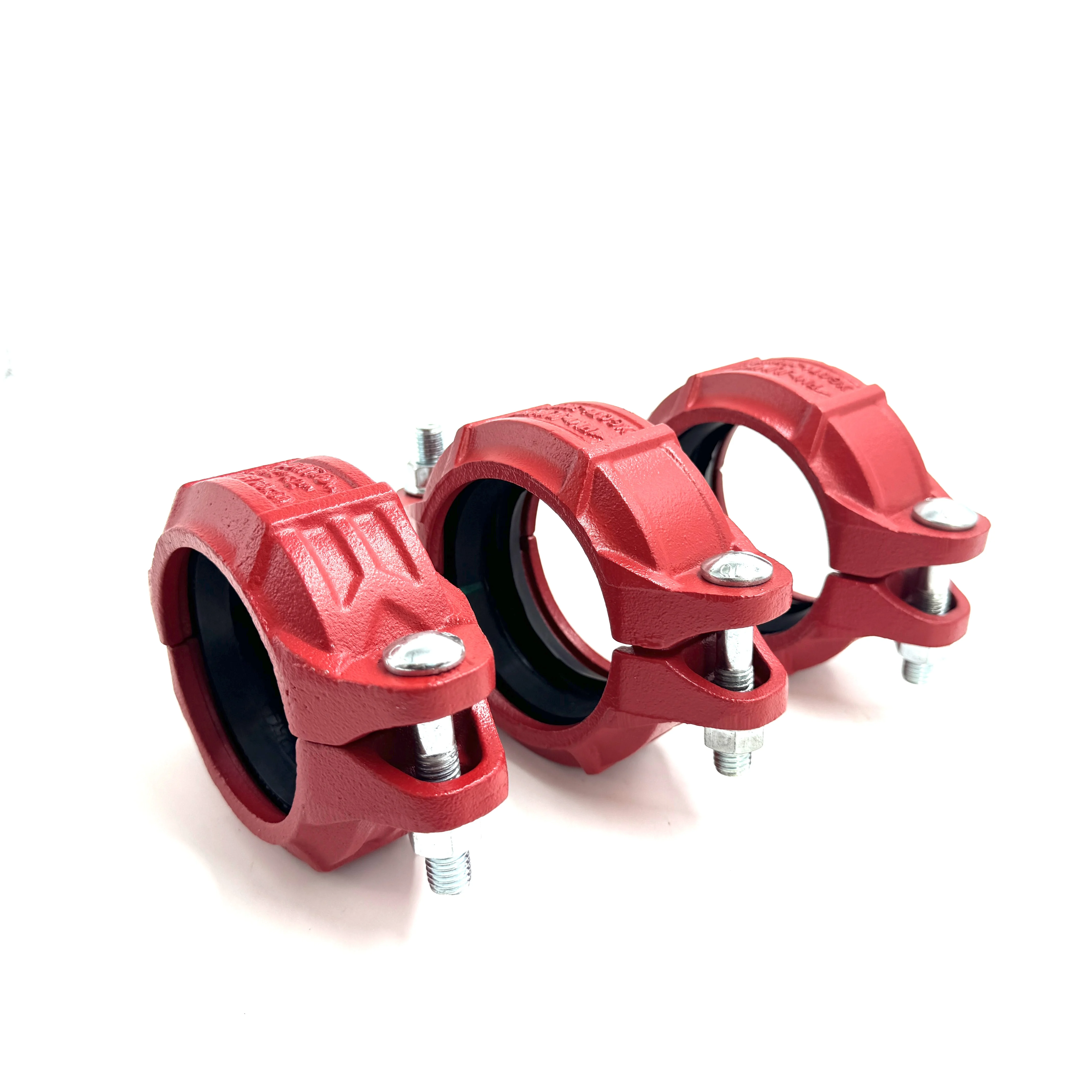China Factory Fastener Grooved Pipe Fittings Flexible Coupling