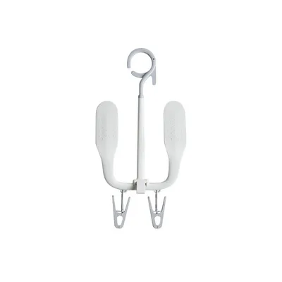 Rotary Shoe Rack Rotatable Hook Windproof And Antiskid With Clip 360 Degree Shoe Drying Artifact