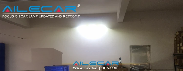 ALKE3 blue 2.5inch mini led retrofit projector RHD 30W easy installed for auto headlight of very car H7 H4 9006 880 9212 5202