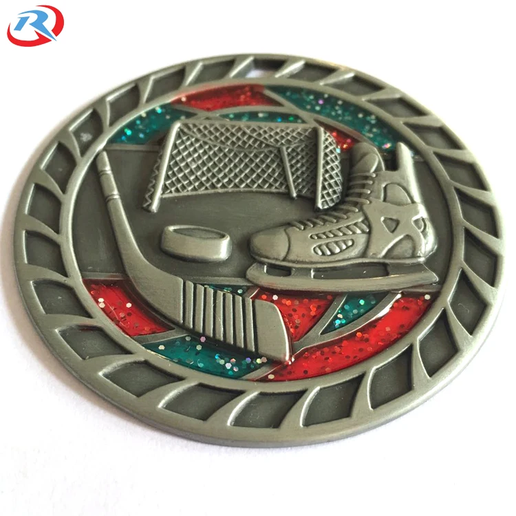 challenge Coin manufacturer Wholesale Cheap Custom 3D Blank Metal Silver Plated Enamel Challenge Coin