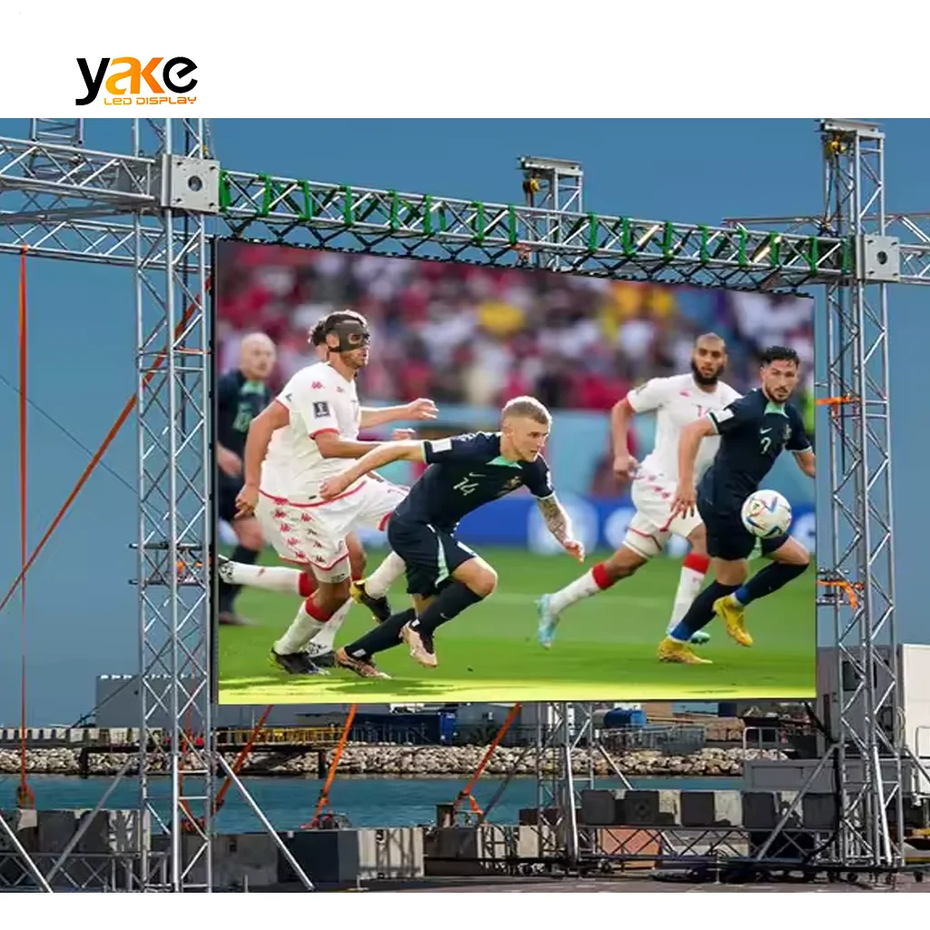 P3.91 Outdoor Advertising Led Screen For Shopping Ledwall Mall Electronic Video Wall Panel For Stage & Concert Display Usage