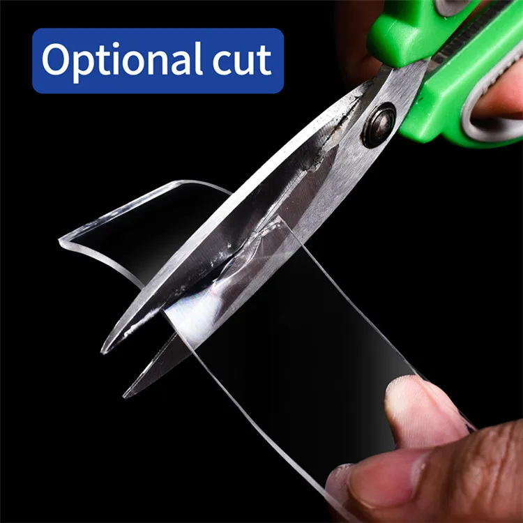 Nano Tape Customized Double Sided Sticky Removable Reusable Washable Acrylic Waterproof PU Custom Sticker Bag Sealing DIY Crafts