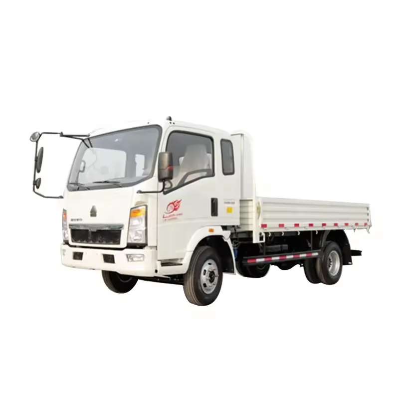 Factory Price Wholesale Sinotruk new 4x2 Three Passenger Not Tipper Truck. Mini Trucks Cargo Truck