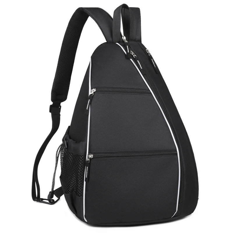 Official Pickleball Sling Bag for Open Pickleball Championships Adjustable Portable Made of Waterproof Oxford Polyester Lining