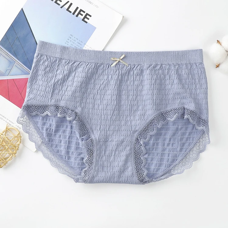 Лидер продаж Amazon, женское нижнее белье большого размера, дышащее нижнее белье, женские бесшовные трусики для женщин