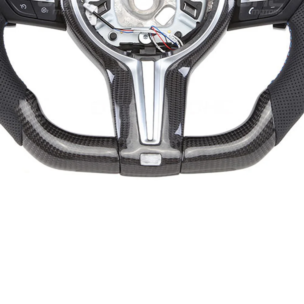 Specially Designed perforated leather carbon fiber steering wheel for BMW f20 f11 f06 f12 f85 f21 f90 f23 x3 x5 x6 x7