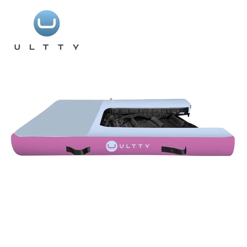 ULTTY Arrival Slip And Slide Inflatable Dog Water Climb Ramp Platform With Non-Slip Pad Inflatable Pup Planks