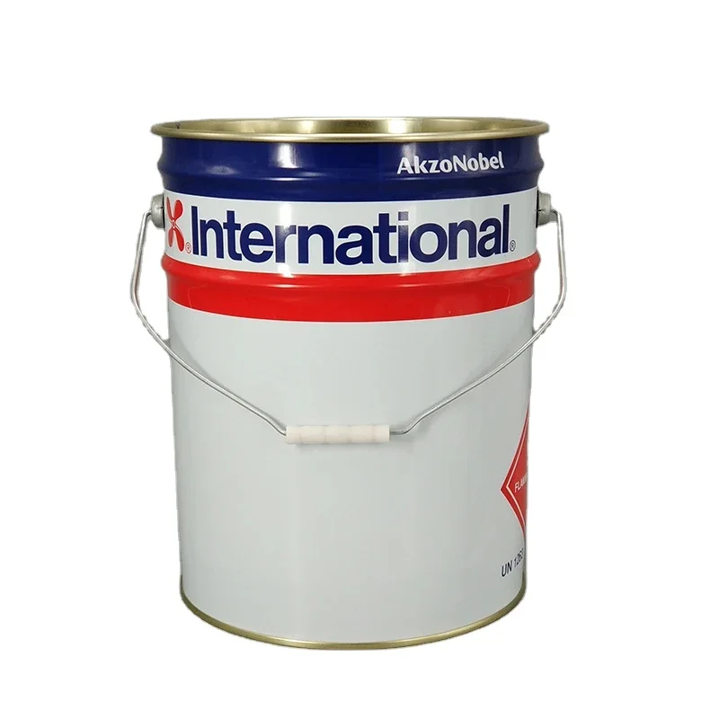 China Manufacturer wholesale 20L customize Color Metal Pail Open Head Paint Bucket with Crimping Lid