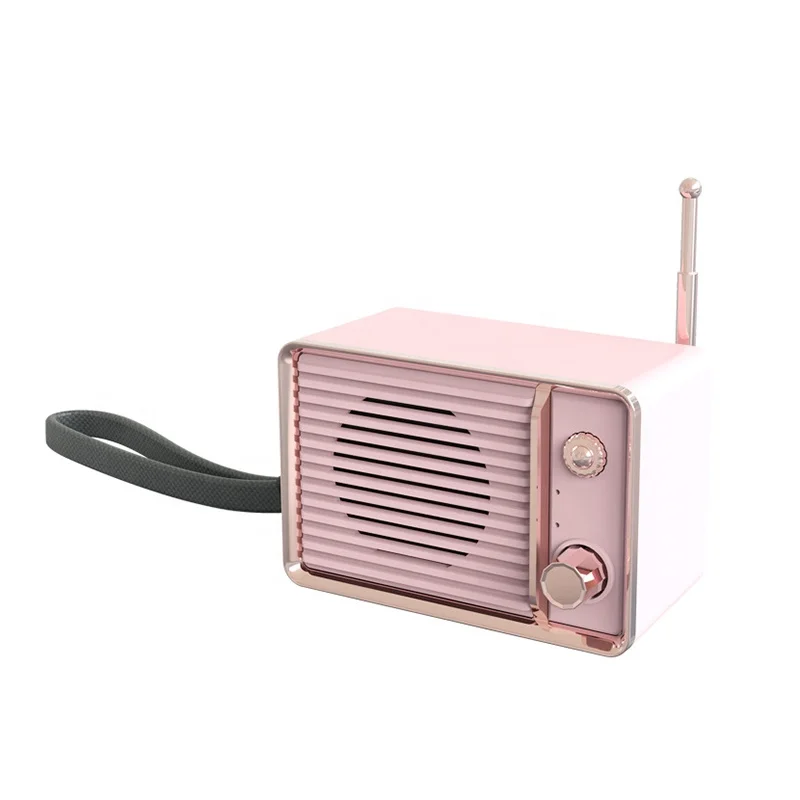 Cheap portable nostalgic bluetooth audio active speaker