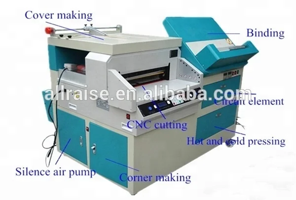 Automatic Photo Album Making Machine Hot Glue Full Moon Children Photo Album Book Forming Machine