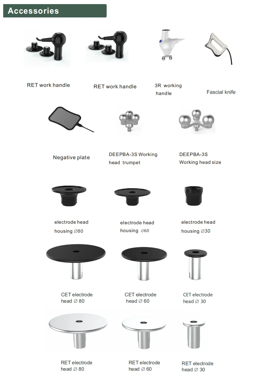 BECO Hot selling Deepba RET CET Radio Frequency 448k+20k Weight Loss Facial Wrinkle Removal  Body Slimming Beauty Machine