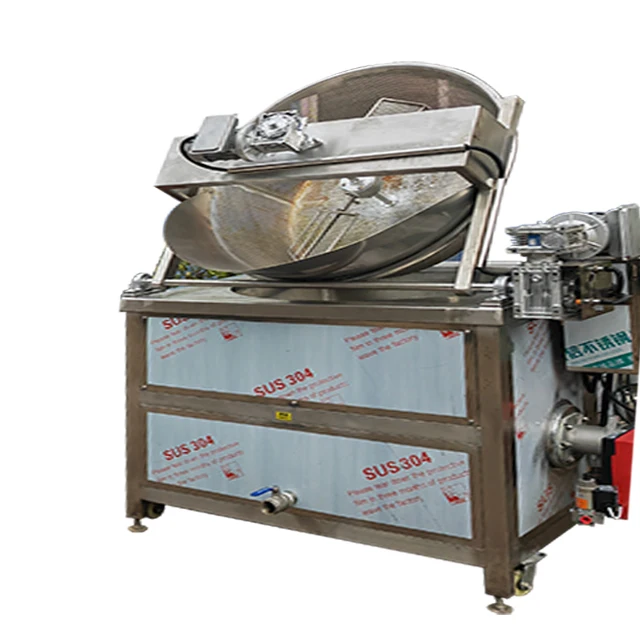 commercial fried peanuts potato chips potato chips bananas cassava chips fish chicken feet donuts frying machine batch fryer