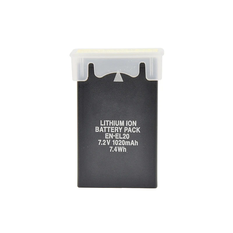 EN-EL20 1020mAh Li-ion Battery for Nikon Coolpix AW1 A1 J1 J2 J3 S1  Lithium Battery Pack EN-EL20 For Nikon Camera