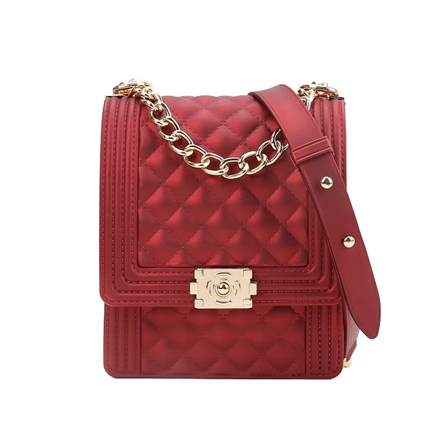 
2021 Jelly Bags China Factory Wholesale Fashion Designers England Style Purse And Handbags Women 