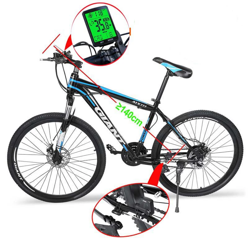 High Quality Wireless Rainproof Gps Cycle Computer Bicycle For Speed Heart Rate Sensor