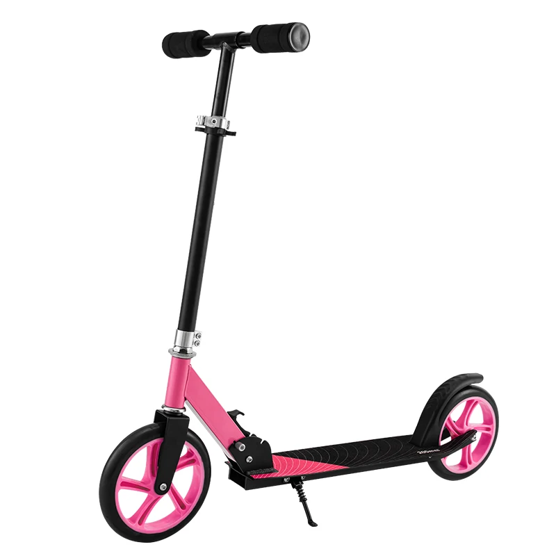 
200mm Pu Wheel Cheap Price Steel Adult Stand Kick Scooter 