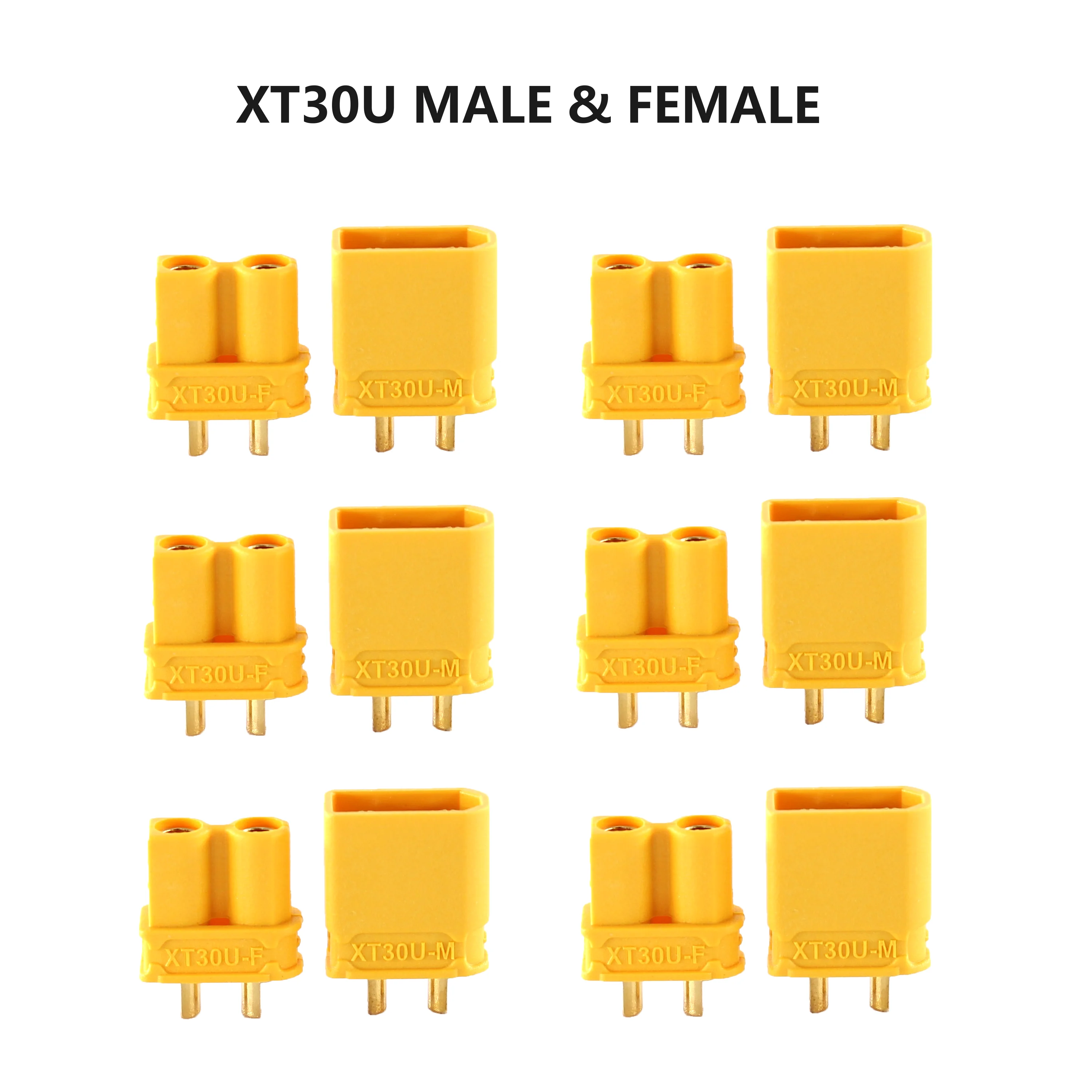 Genuine XT30U XT60 XT90H-F/M connectors Male Female battery connectors