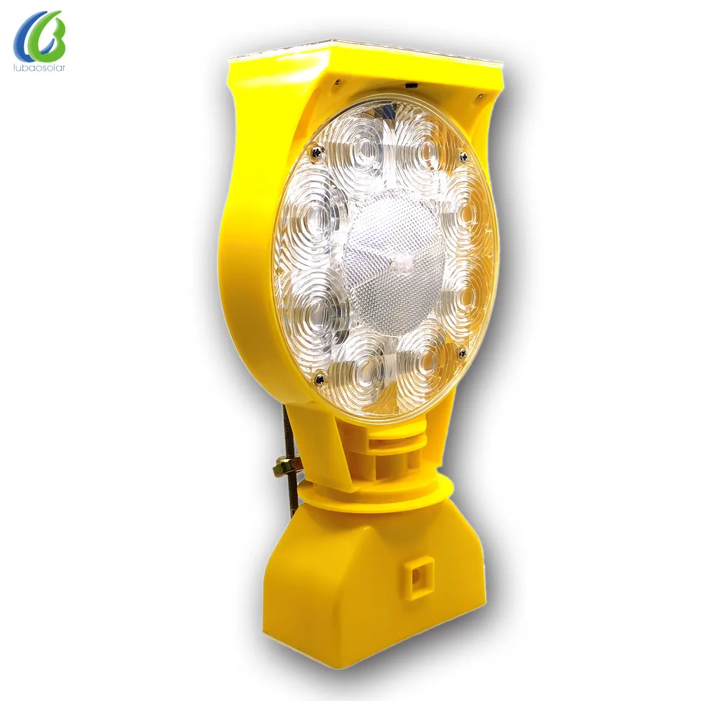 
Wholesaler in China Flashing Road Barricade Solar Traffic Blinker Ultra Bright Led Solar Warning Lamp 
