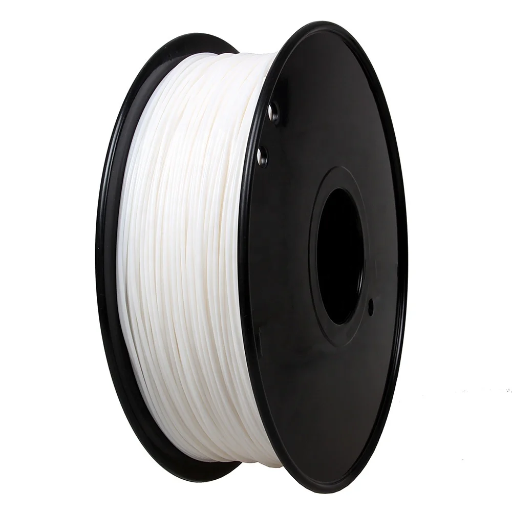 3DSWAY 1.75mm 1KG Spool Toughness Material Transparent White Supplies Black Polyoxymethylene Consumables 3D Printer POM Filament