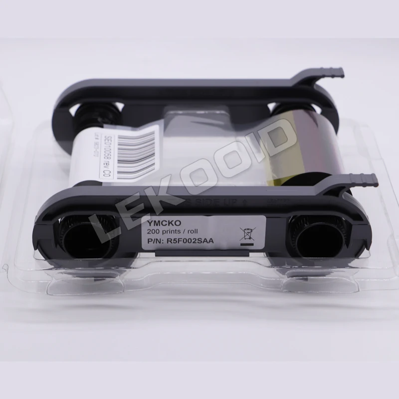 Evolis R5F002SAA YMCKO цветная лента-200 принтов для принтера карт Zenius