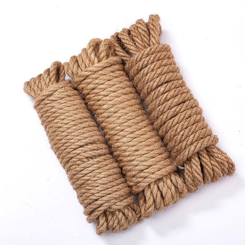 1-30mm thick jute store store decoration woven rope crafts lighting decoration DIY jute thread