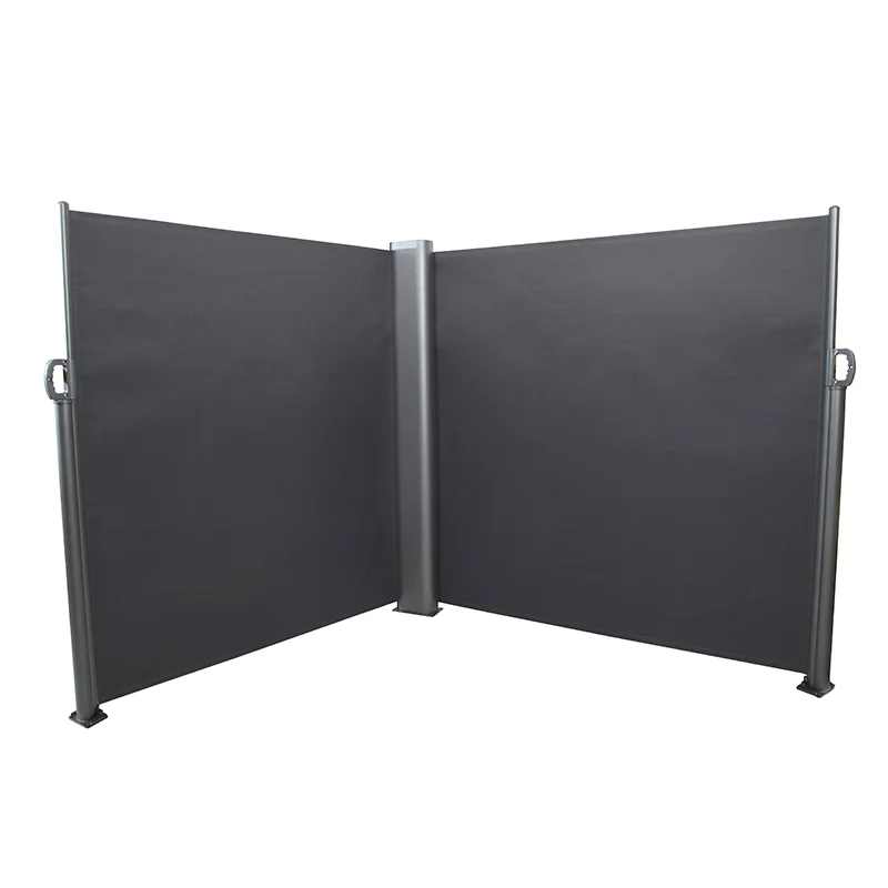 Aluminum outdoor Double Side Retractable Side Awning