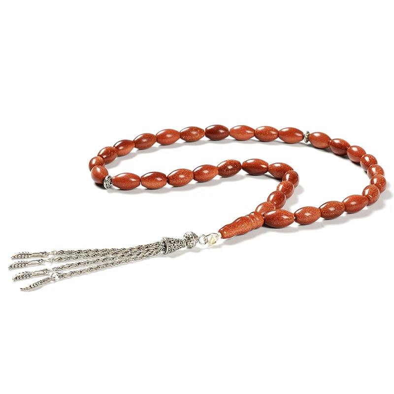 YS123 7 muslim tasbih islamic religious baptism Meditation product souvenir Beads fawaf tasbih necklaces  tasbih Beads