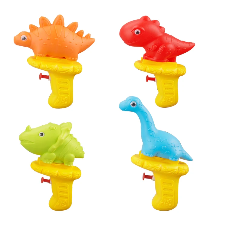 2021 Mini Pistol Toy Gun Baby Bath Toys Set cartoon dino water gun toy