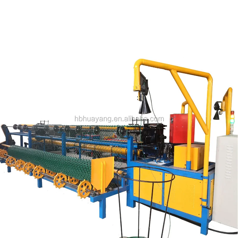 Factory Supplying Automated Full Automatic Gabion Chain Link Machine