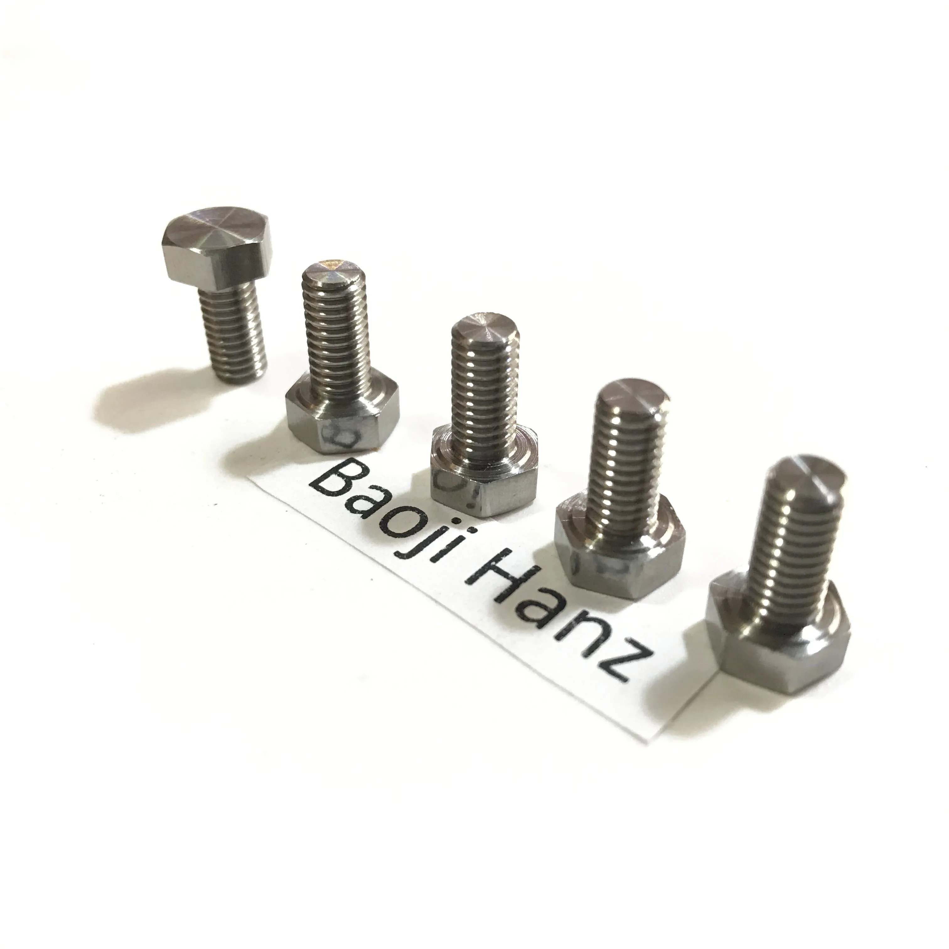 Wholesale price din933 m5 titanium bolt and screw for cars