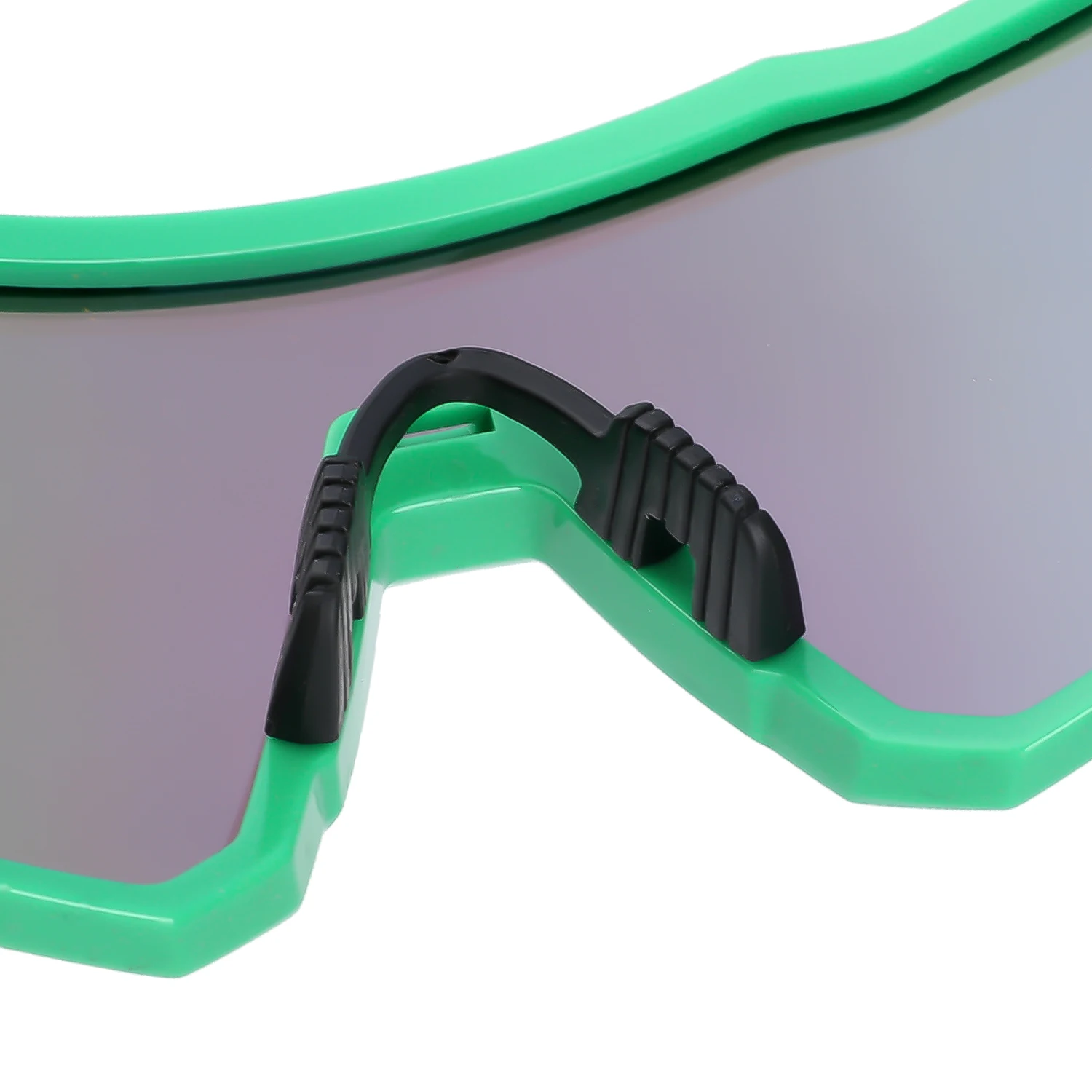 New cycling sunglasses large frame sun protection dazzling full electroplated true film windproof sports sunglasses DZ G7400