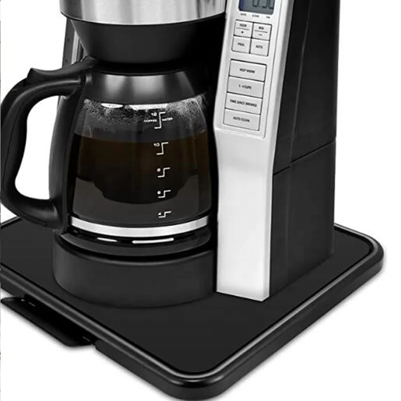 Handy Sliding Tray for Coffee Maker, ABS material Kitchen Appliance Moving Caddy, Countertop Slider