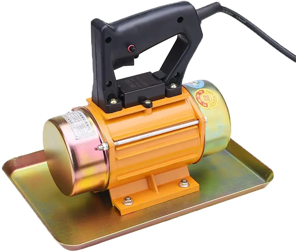 Portable Handheld Cement Vibrating Machine Troweling Concrete Vibrator Concrete Flat Plate Vibrator