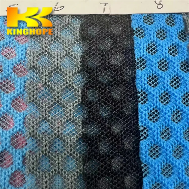 High Quality Mesh Fabric for Auto Accessories Sports Mesh Lining Fabric Shoes and Luggage Polyester DOT Woven 100% Polyester NY