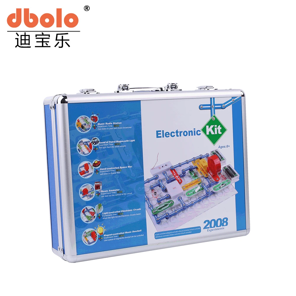 Factory direct selling dbolo electronic kit brain box building block toys #2008