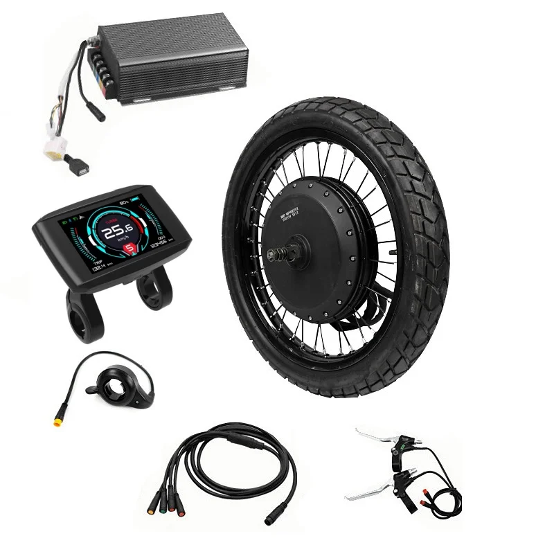 Factory price electric bike kit 72V 8000W e bike hub motor kit electric bicycle conversion kit