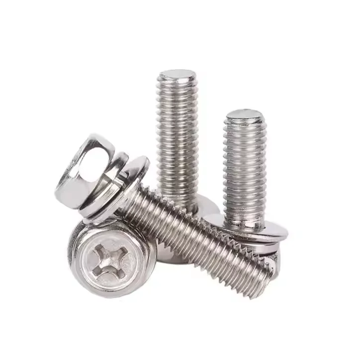 All Size M5 M6 M8 M12 Stainless Steel 18-8 Allen Head Socket Sems Screw DIN912