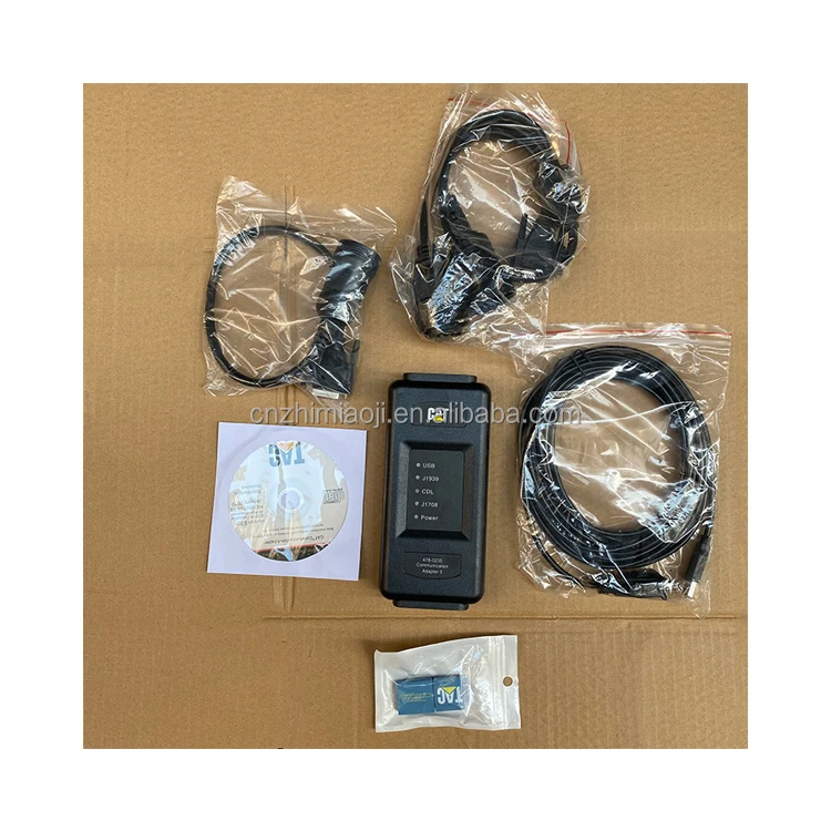 2024  Scanner Excavator Diagnostic Tools for CAT ET4 Adapter 478-0235 Truck CAT4 Communication Connection ET4 Heavy Duty Tools