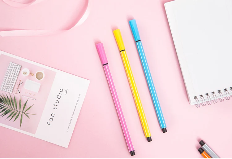 Popular  Multi color 12 pcs color pen for children